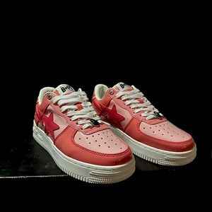 Women’s US Size 8 - Pink Bapesta Lows